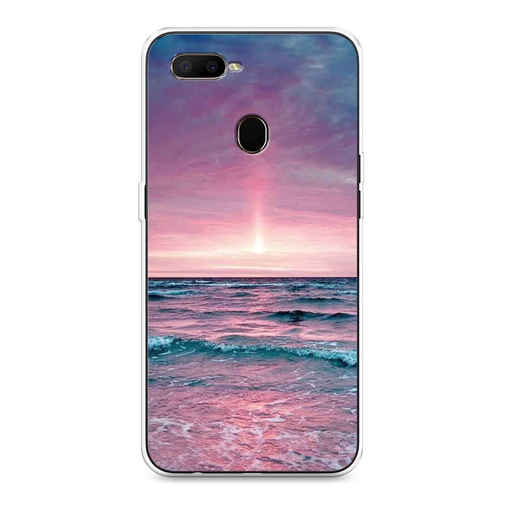 

Чехол для Oppo A5s "Восход 3", Розовый;голубой, 252350-2