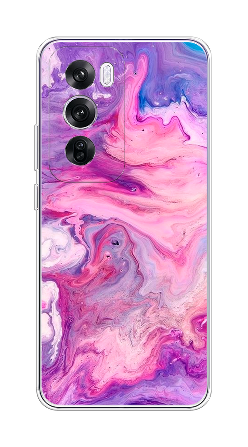 

Чехол на Oppo Reno 12 Pro "Нежно-розовая абстракция", Розовый, 2517150-1