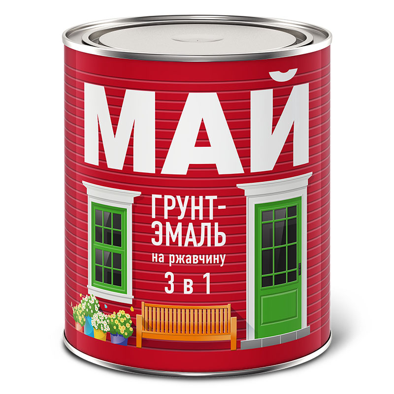 фото Эмаль май 3 в 1