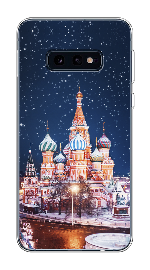 

Чехол на Samsung Galaxy S10E "Москва 1", Коричневый;синий;белый, 27250-1