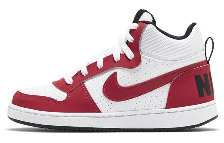 

Кеды унисекс Nike Court Borough Mid GS белые 36 EU, Белый, Court Borough Mid GS