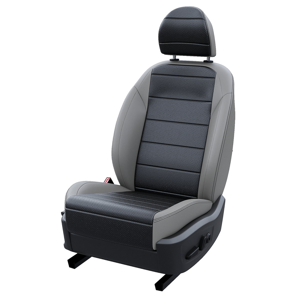 

Чехлы на сиденья АвтоЛето для Chevrolet Aveo 2003-2008 LA14502C311 Экокожа Серый Черный, Черный;серый, LA1450