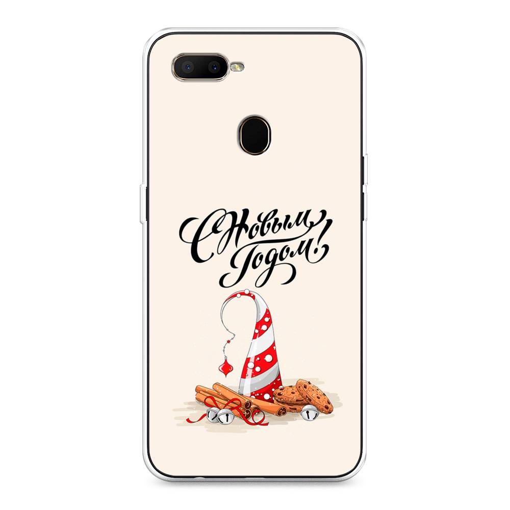 

Чехол для Oppo A5s "Подарки на Новый Год", Бежевый;красный;черный, 252350-5