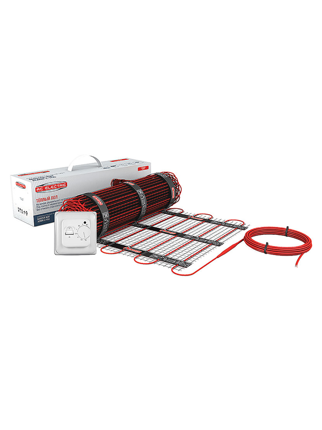 

Нагревательный мат AC Electric ACMM 2-150-2,5 с терморегулятором 7655