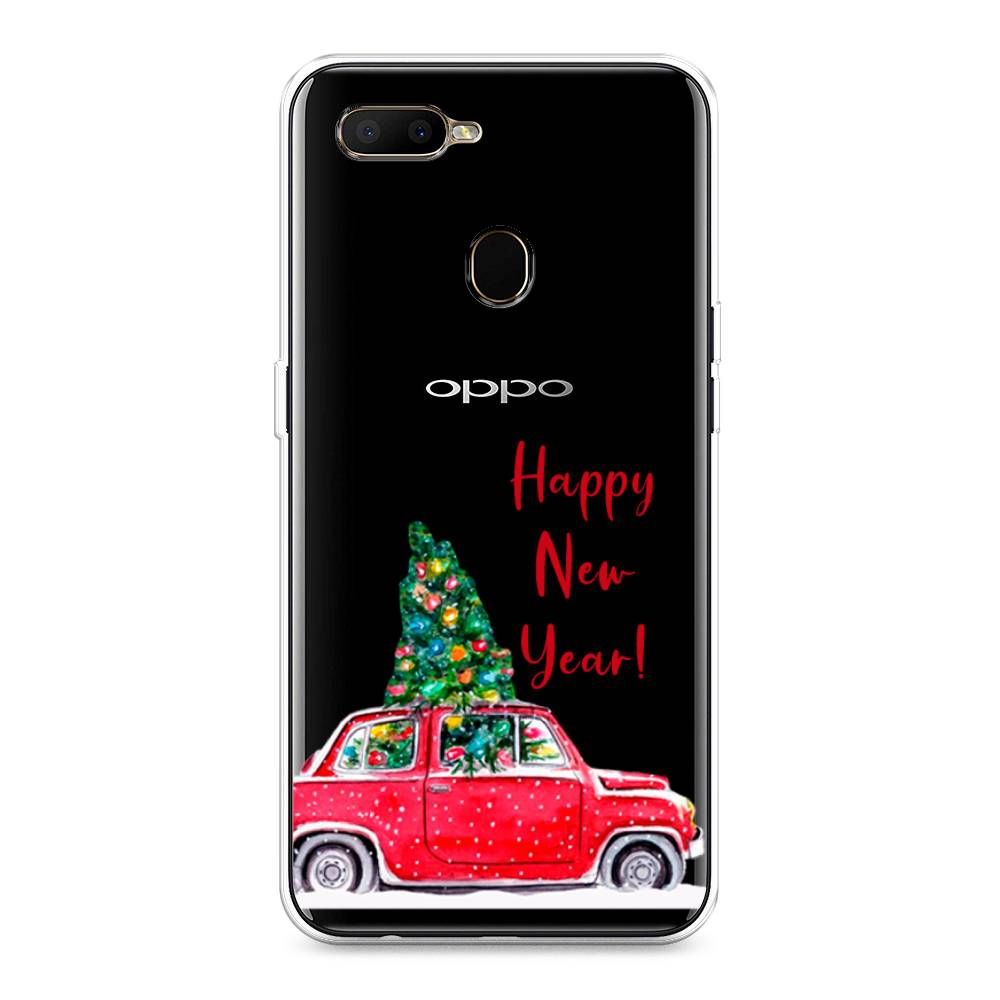 

Чехол для Oppo A5s "Happy New Year", Красный;зеленый, 252350-5