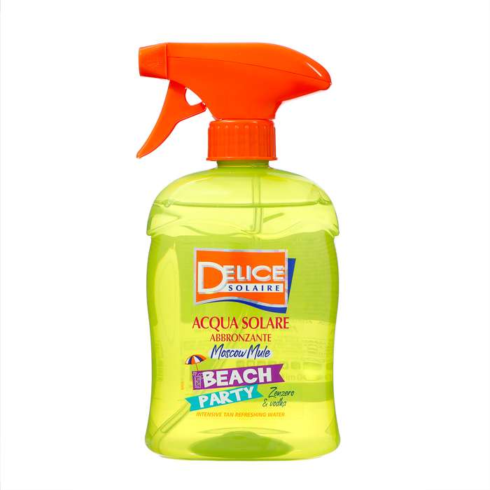 

Спрей-вода для загара Delice Solaire Moscow Mule Beach Party с ароматом лайма, 500 мл