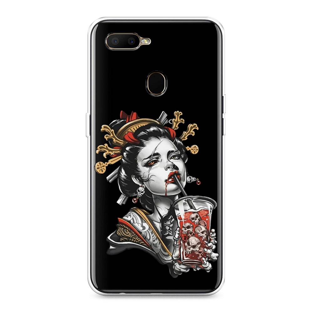 

Чехол для Oppo A5s "Опасная гейша", Красный;черный;серый, 252350-4