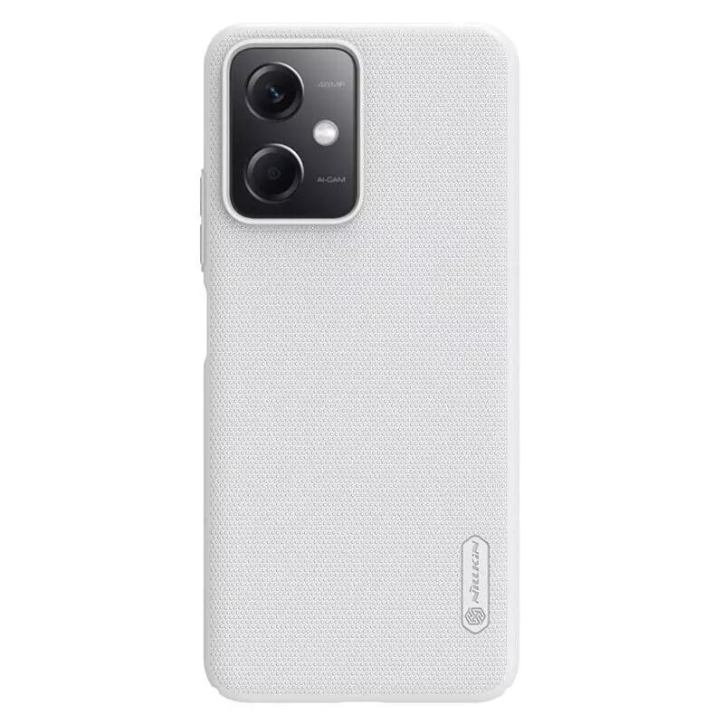 

Чехол Nillkin Super Frosted Shield для Poco X5 матовый, белый, Super Frosted Shield