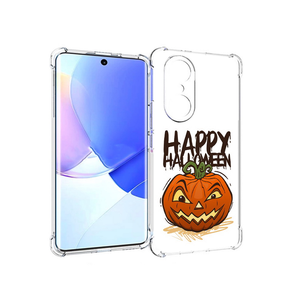 

Чехол MyPads Tocco для Honor 60 Pro Хэллоуин счастливый, Прозрачный, Tocco