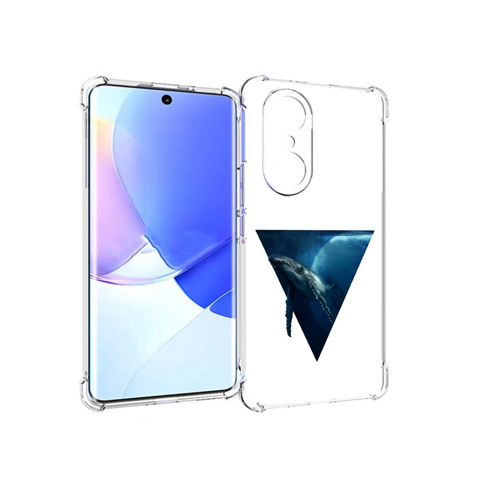 

Чехол MyPads Tocco для Honor 60 Pro 3D кит, Прозрачный, Tocco