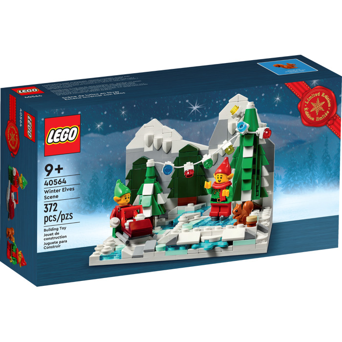 Конструктор LEGO Зимняя сцена эльфов (Winter Elves Scene) 40564