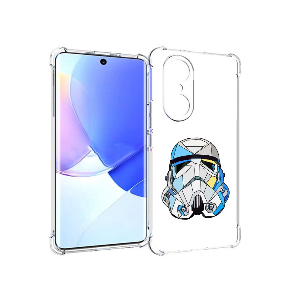 

Чехол MyPads Tocco для Honor 60 Pro star wars дарт вейдер, Прозрачный, Tocco