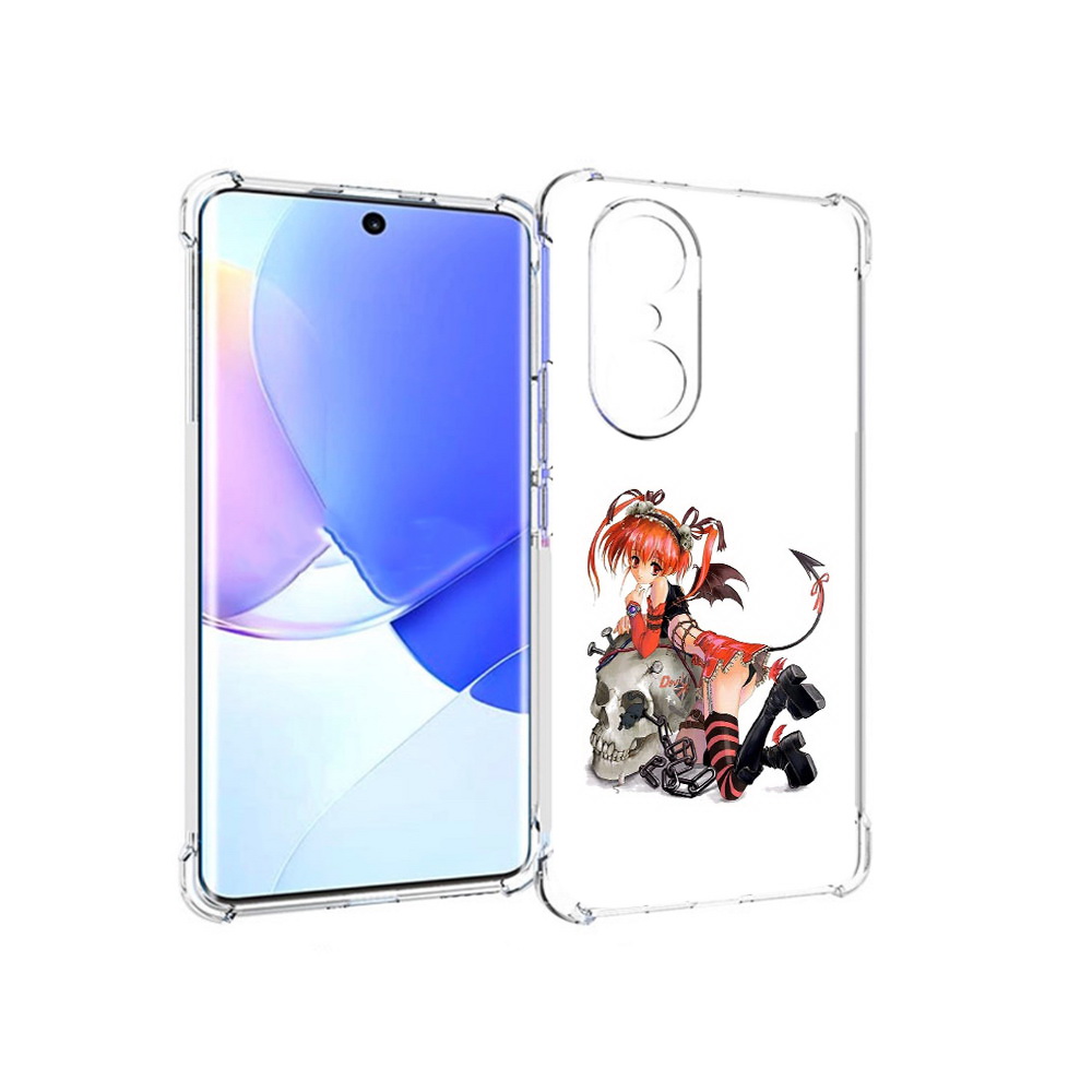 

Чехол MyPads Tocco для Honor 60 Pro аниме, Прозрачный, Tocco