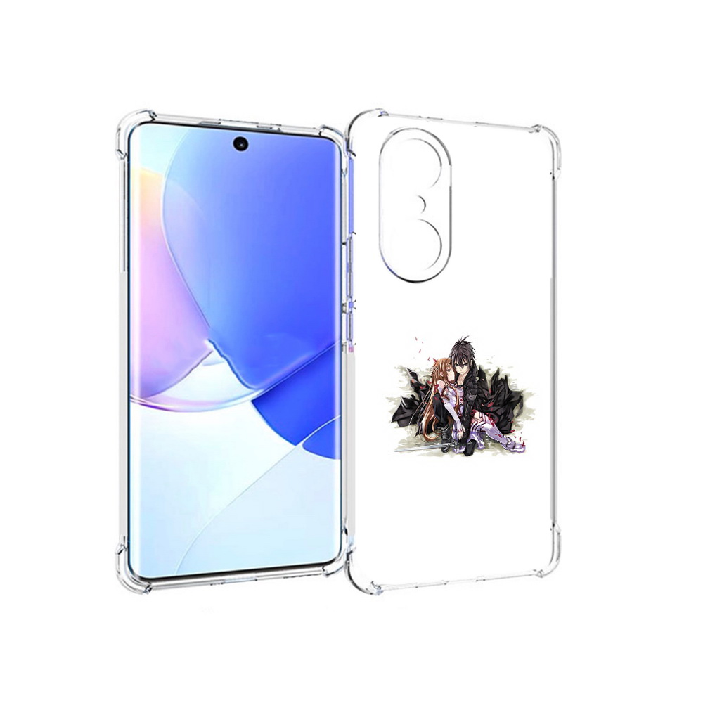 

Чехол MyPads Tocco для Honor 60 Pro аниме асуна, Прозрачный, Tocco