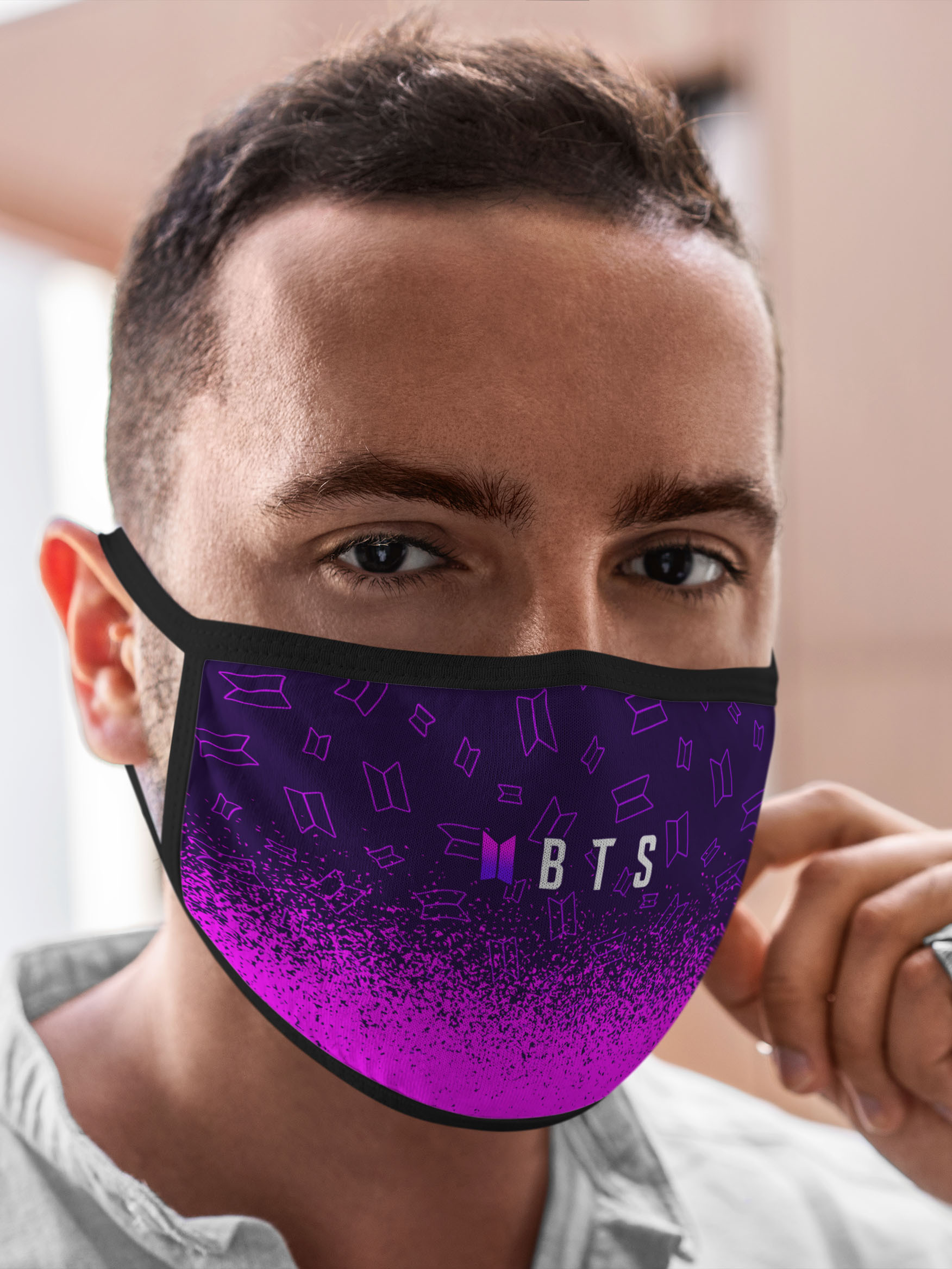 

Многоразовая маска унисекс Burnettie Bts Бтс, Разноцветный, Bts Бтс