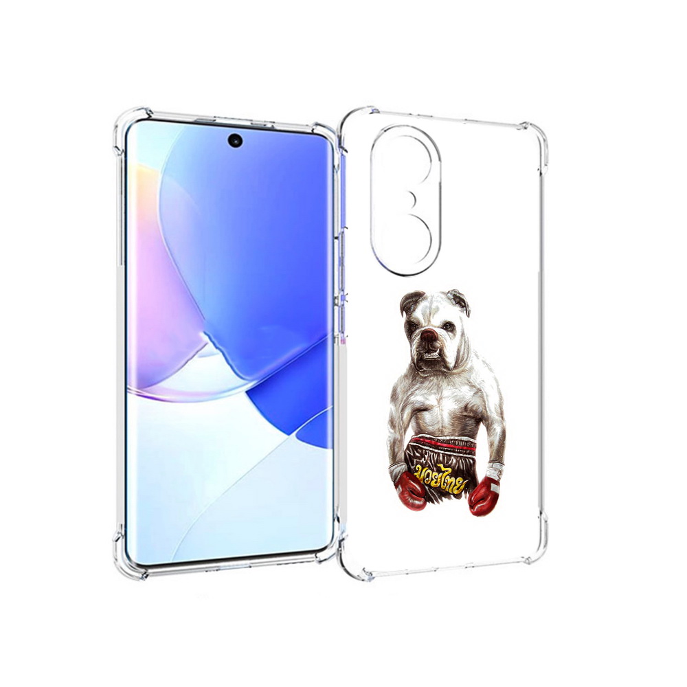 

Чехол MyPads Tocco для Honor 60 Pro боксер, Прозрачный, Tocco