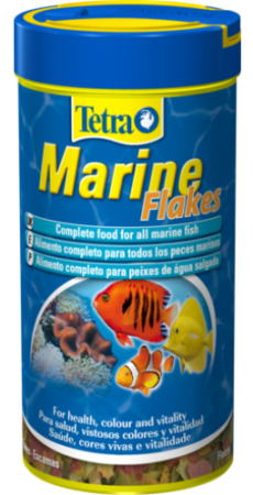 Корм для морских рыб TETRA Marine Flakes, хлопья, 250 мл