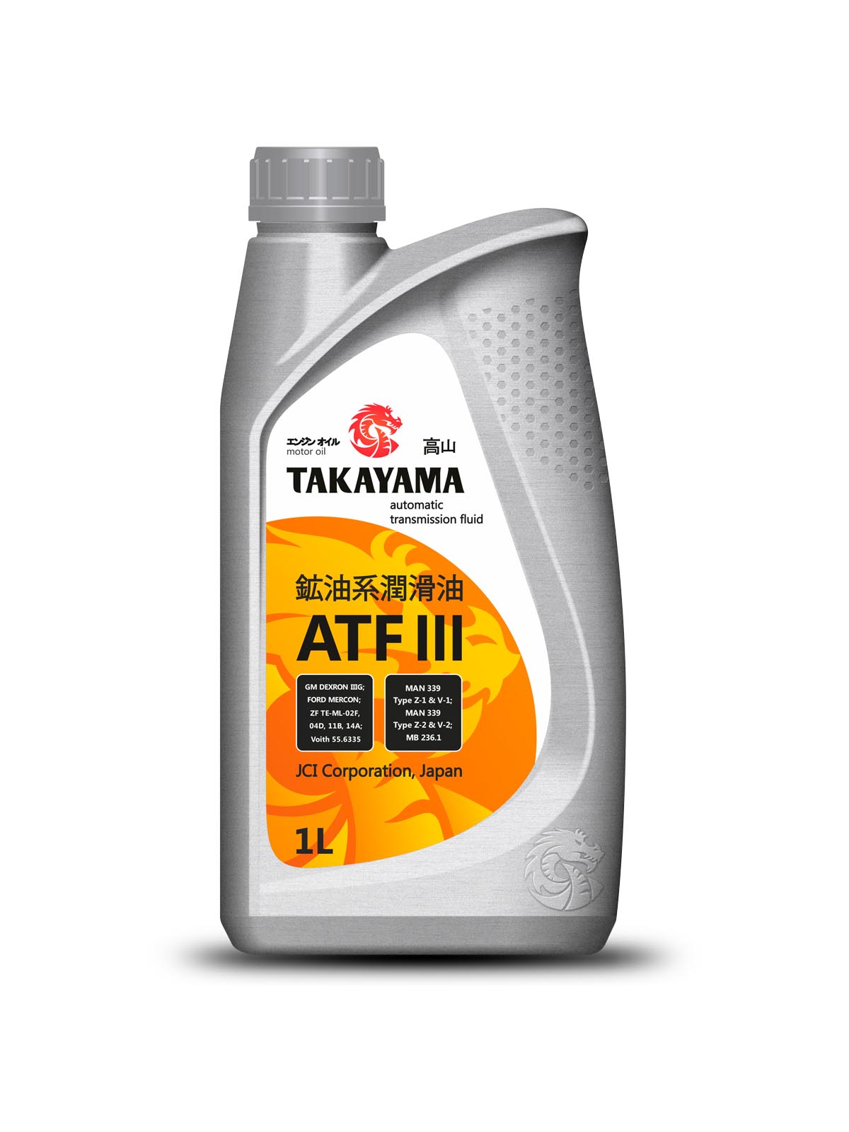 

Трансмиссионное масло Takayama 605526 ATF III