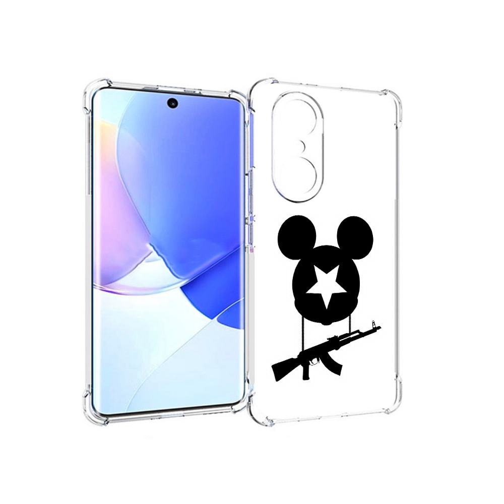 

Чехол MyPads Tocco для Honor 60 Pro АК Микки, Прозрачный, Tocco