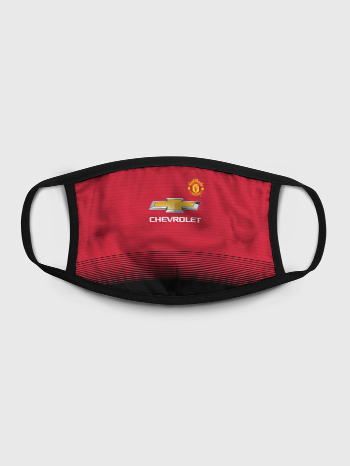 

Многоразовая маска унисекс Burnettie Rashford Home 18 19, Разноцветный, Rashford Home 18 19