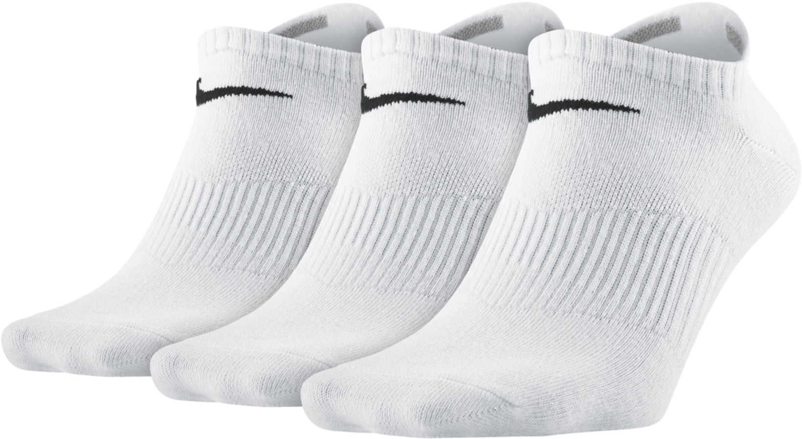 

Комплект носков унисекс Nike Lightweight No-Show Socks белых M, Lightweight No-Show Socks