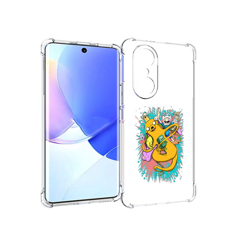 

Чехол MyPads Tocco для Honor 60 Pro время приключений рисунок, Прозрачный, Tocco