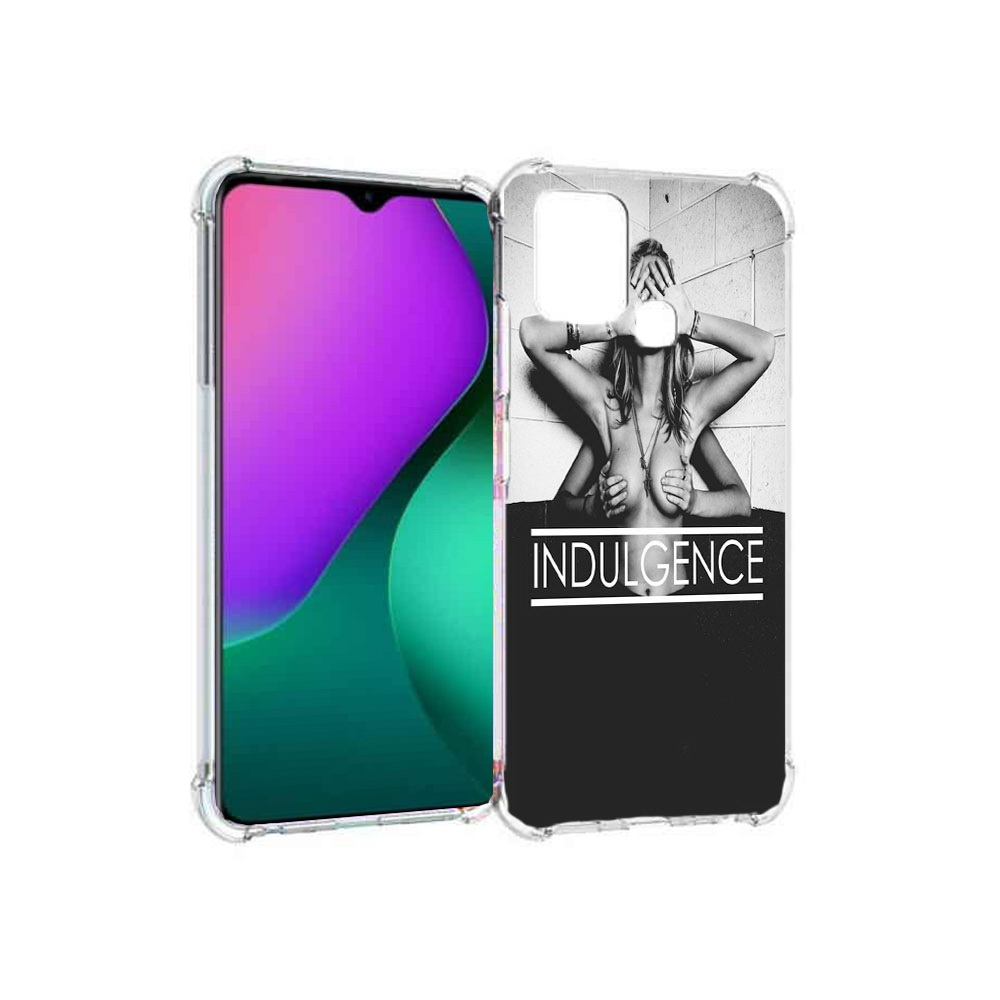 

Чехол MyPads Tocco для Infinix Hot 10 Play Страсть, Прозрачный, Tocco