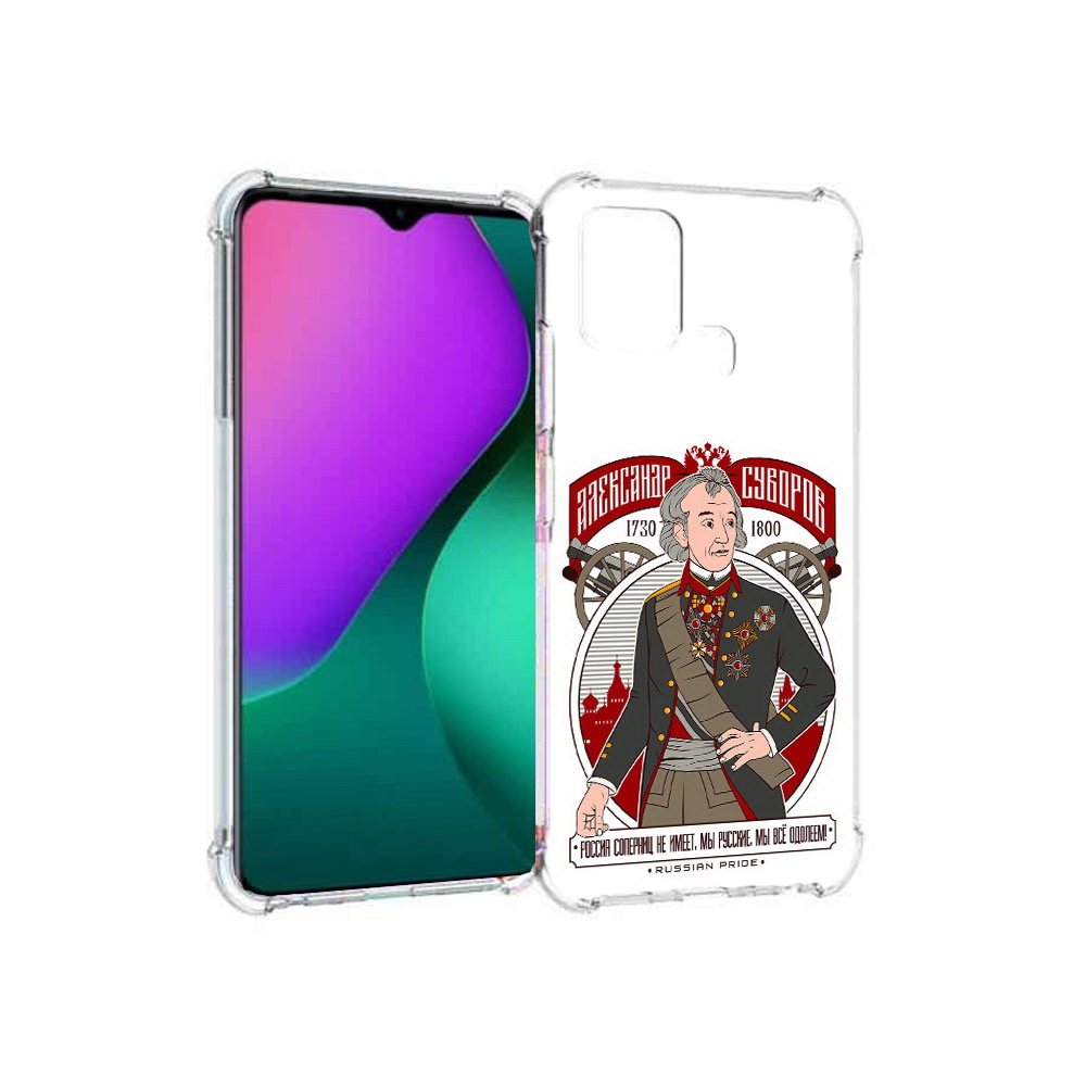 

Чехол MyPads Tocco для Infinix Hot 10 Play Суворов, Прозрачный, Tocco