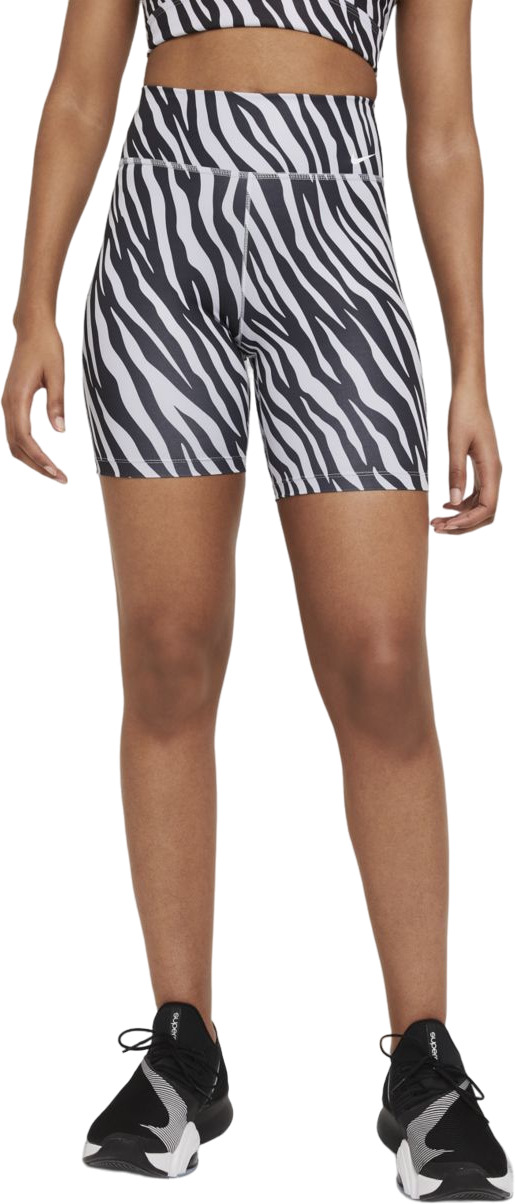 

Шорты женские Nike One 7" Printed Shorts черные M, One 7" Printed Shorts