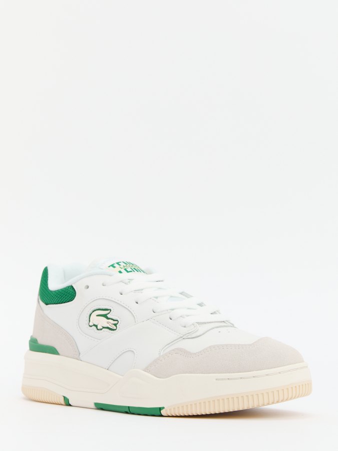 

Кеды мужские Lacoste 748SMA0100 белые 40.5 EU, Белый, 748SMA0100