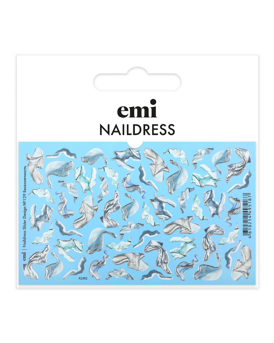 Слайдеры для дизайна ногтей EMI Naildress Slider Design 129 Бесконечность