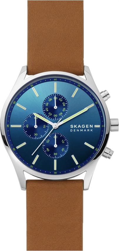 фото Наручные часы мужские skagen skw6732 коричневые