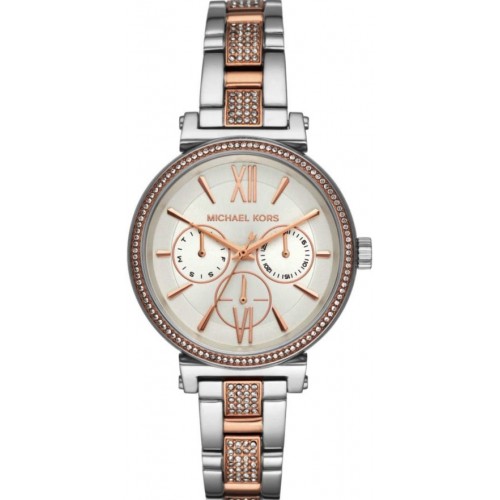 

Наручные часы женские Michael Kors MK4353 серебристый/золотистый, MK4353