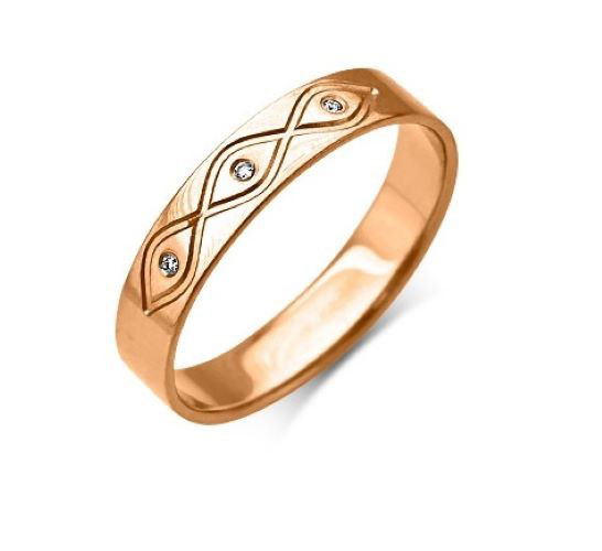 

Кольцо из золота р. 16,5 PLATINA jewelry 01-1192-00-101-1110-30, бриллиант, 01-1192-00-101-1110-30