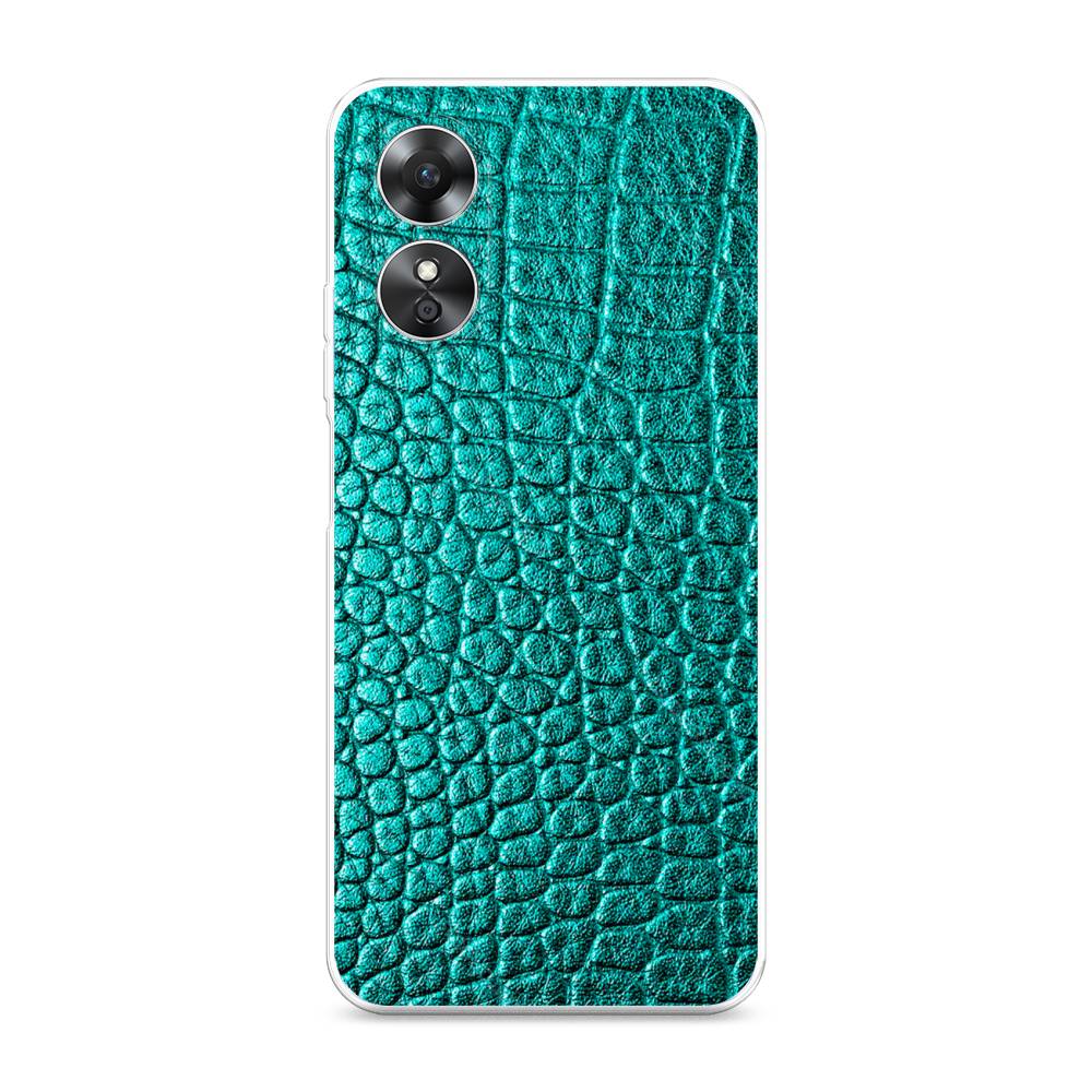 

Чехол Awog для Oppo A17 "Бирюзовая змея", 2512050-3