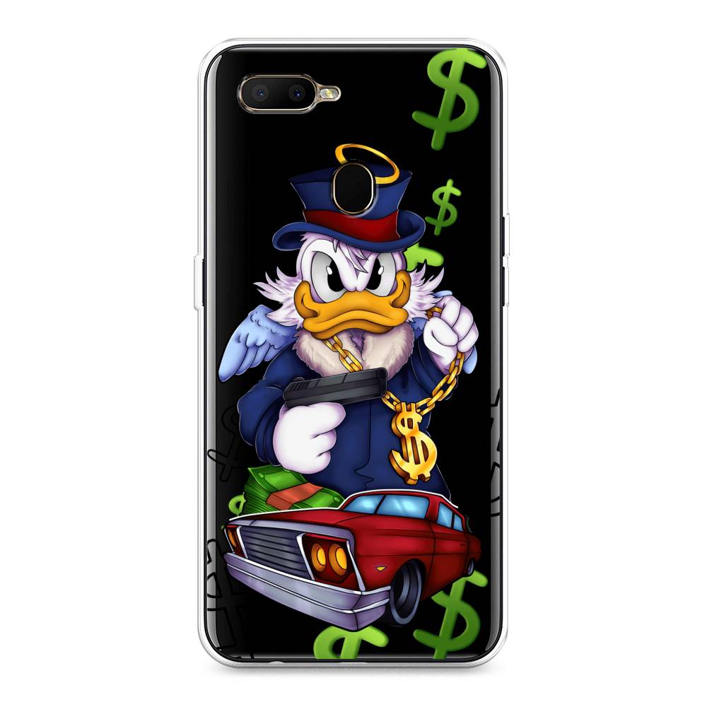 

Чехол на Oppo A5s "Scrooge McDuck with a Gold Chain", Красный;синий;белый, 252350-6