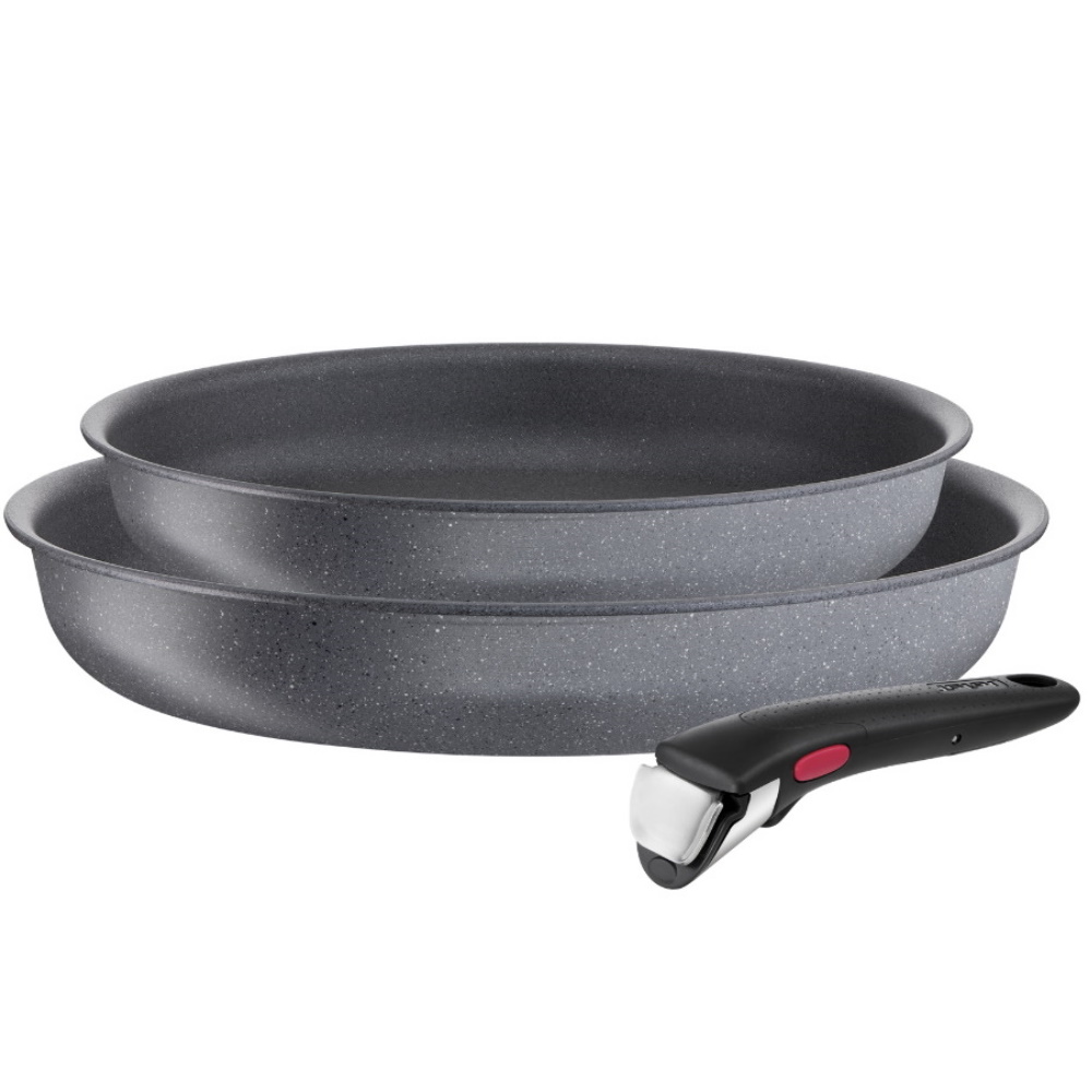 фото Набор посуды tefal ingenio natural force l3969102, 3 предмета, 24/28 см