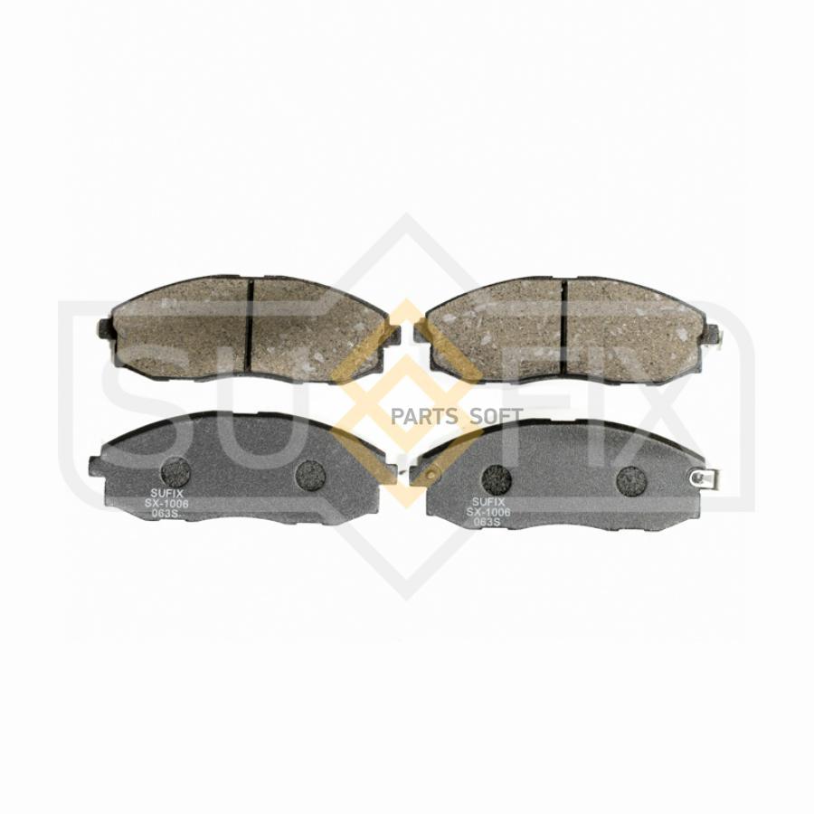 

Тормозные колодки Sufix передние дисковые правые/левые sx1006