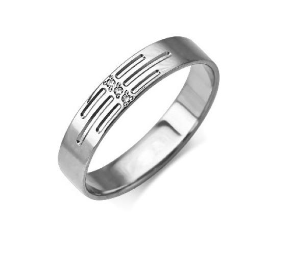 

Кольцо из белого золота р. 18 PLATINA jewelry 01-1195-00-101-1120-30, бриллиант, 01-1195-00-101-1120-30