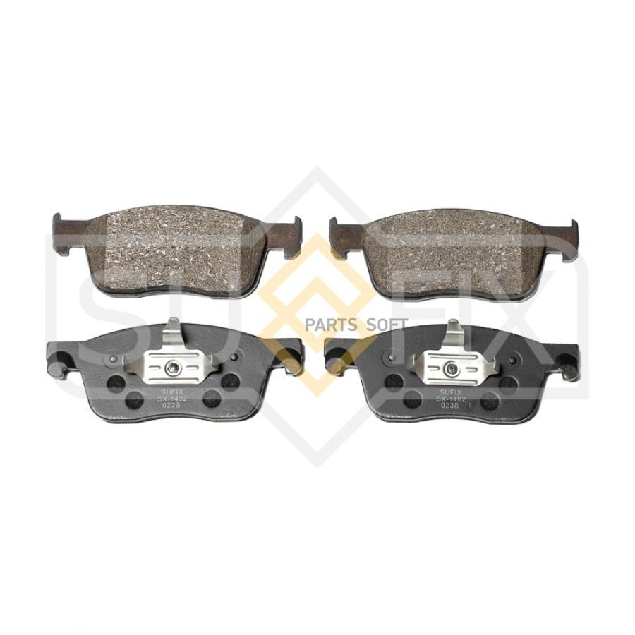 

Тормозные колодки Sufix передние дисковые правые/левые sx1402