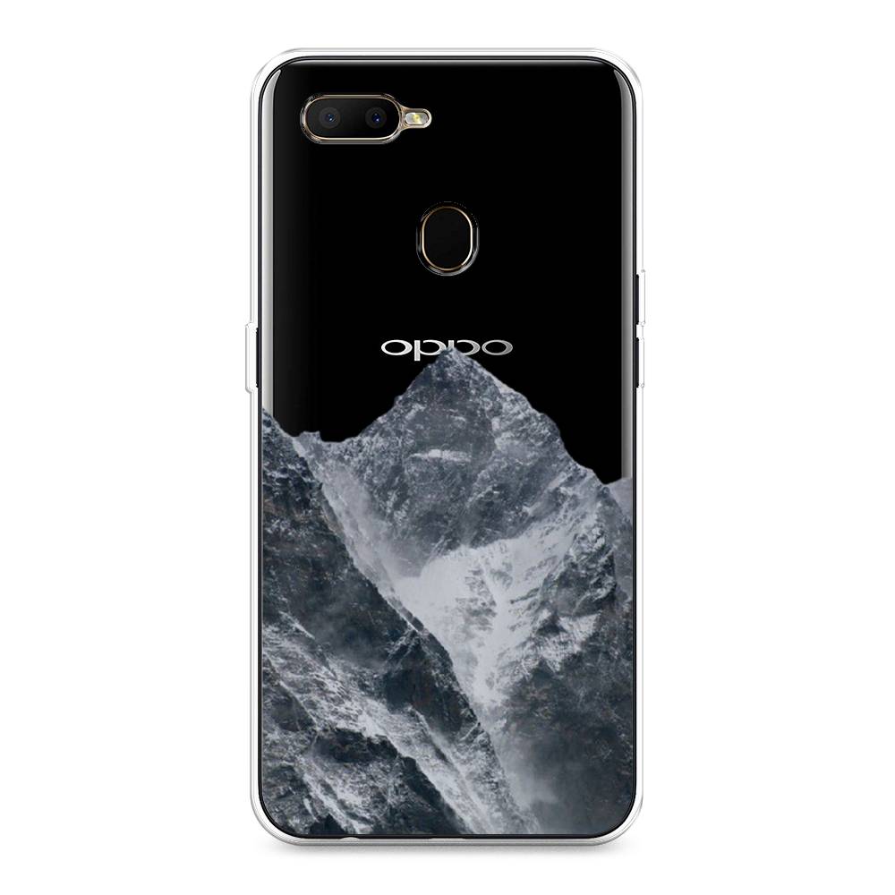 

Чехол на Oppo A5s "Горы арт 4", Серый;бежевый, 252350-2