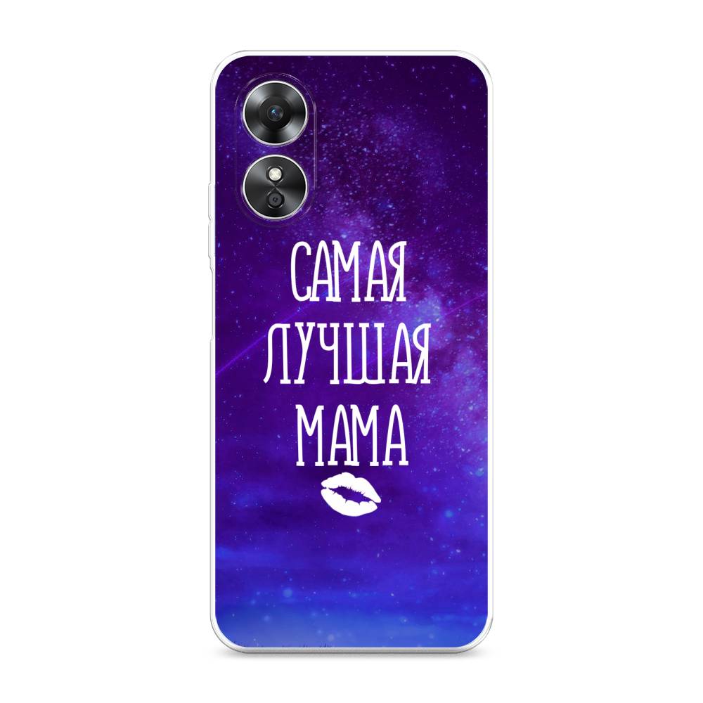 

Чехол Awog на Oppo A17 "Лучшая мама", Фиолетовый;синий;белый, 2512050-6