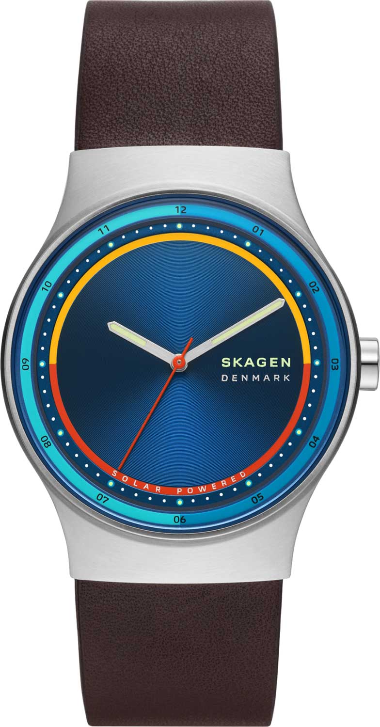 фото Наручные часы мужские skagen skw6794 коричневые