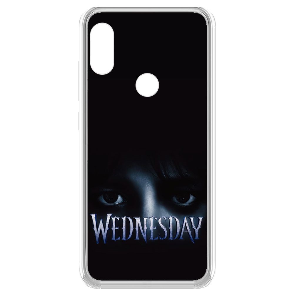 

Чехол-накладка Krutoff Clear Case Уэнсдей Аддамс - Логотип для Xiaomi Redmi Note 6 Pro
