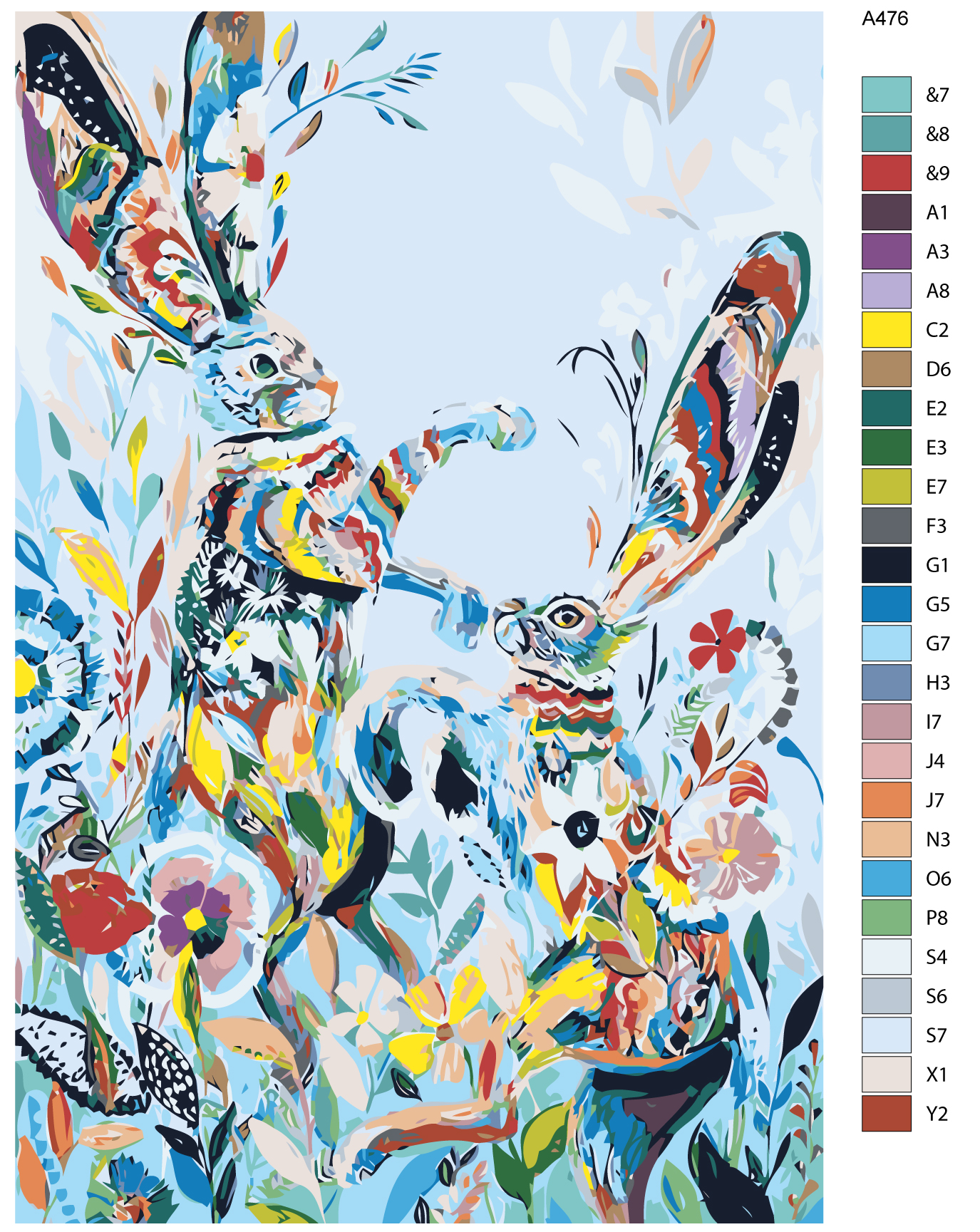

Картина по номерам, Живопись по номерам, 60 x 90, A476, A476