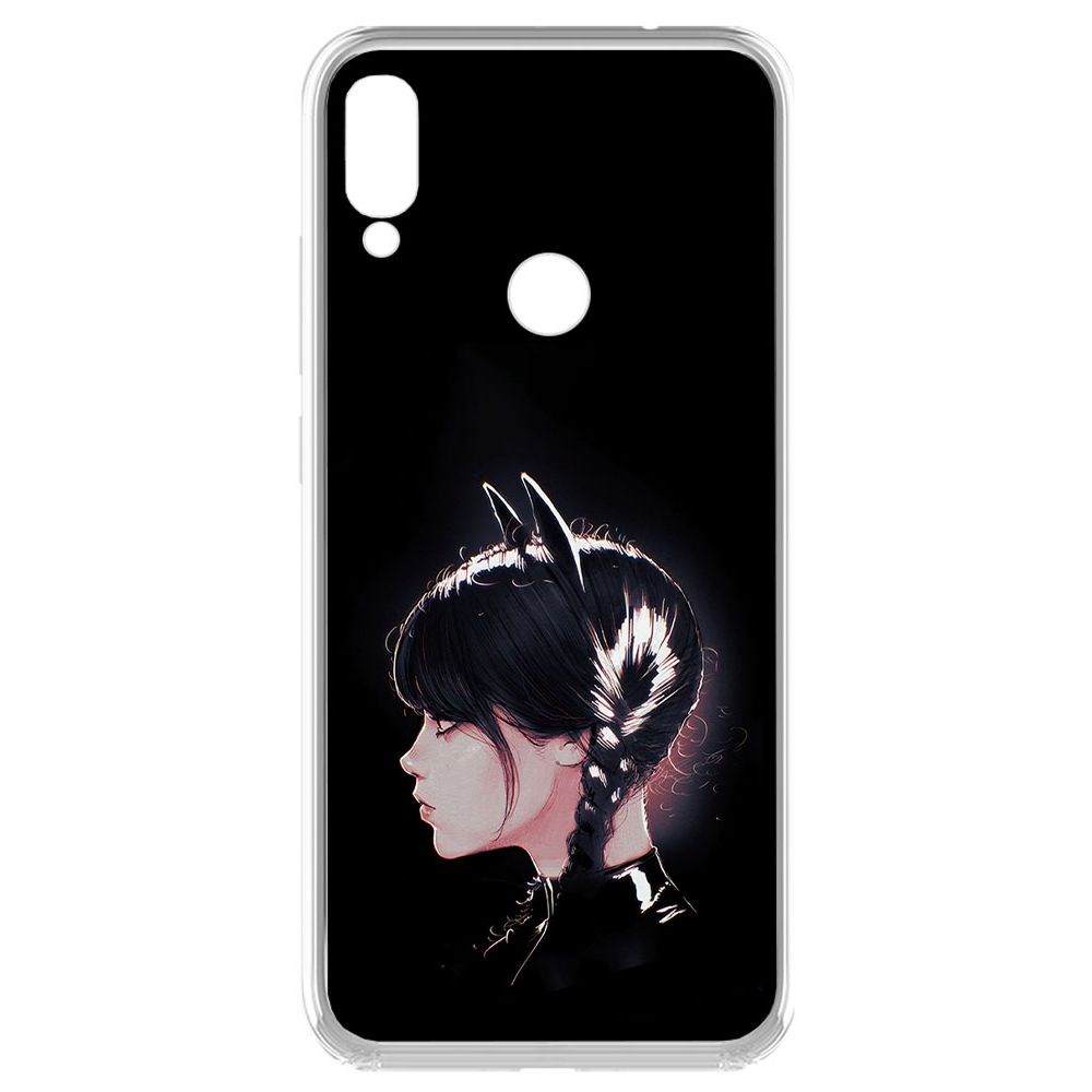

Чехол-накладка Krutoff Clear Case Уэнсдей Аддамс - Кошка Уэнсдей для Xiaomi Redmi Note 7