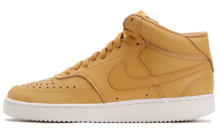 

Кеды унисекс Nike Court Vision Mid желтые 35.5 EU, Желтый, Court Vision Mid
