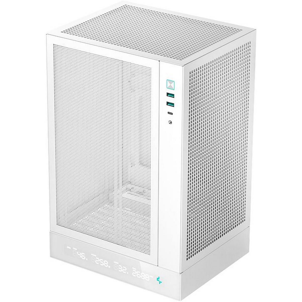 

Корпус компьютерный Deepcool CH170 DIGITAL WH белый, CH170 DIGITAL WH
