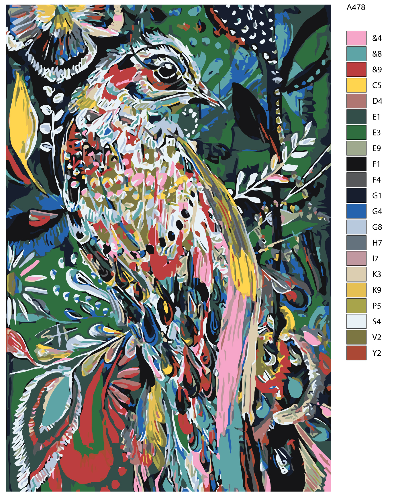 

Картина по номерам, Живопись по номерам, 60 x 90, A478, A478