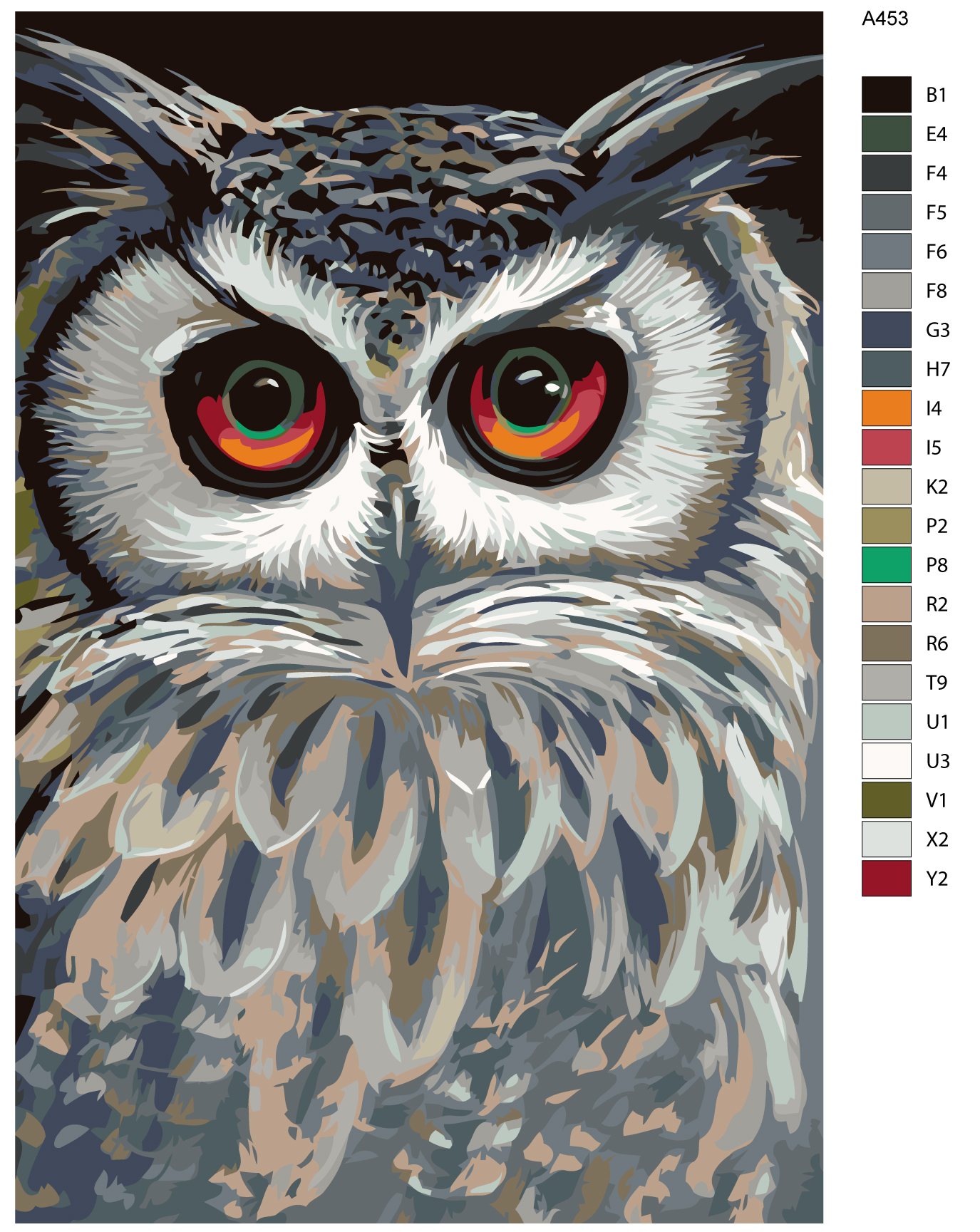 

Картина по номерам, Живопись по номерам, 60 x 90, A453, A453